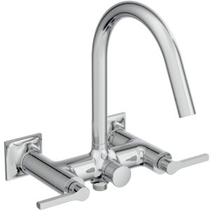 Ideal Standard Joy Neo two-handle bath mixer BD161AA surface-mounted, projection 190mm, lever handles, chrome