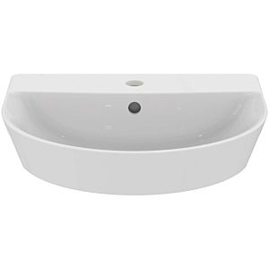 Ideal Standard Connect Air Halbeinbau-Waschtisch E0358MA 50x45cm, mit Hahnloch und Überlauf, weiß Ideal Plus
