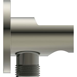 Ideal Standard Idealrain Atelier coude de paroi BC807GN avec support de douche, UP G1 / 2, rond, Silver Storm