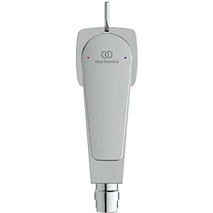 Ideal Standard Cerafine D bidet mixer BC691AA with waste set, projection 124mm, chrome-plated