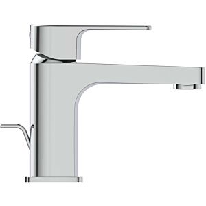 Ideal Standard Cerafine D wash basin mixer BC685AA H80, with waste set, projection 115mm, chrome-plated