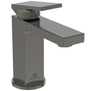 Ideal Standard Extra basin tap BD500A5 64x178x165 mm, with waste fitting, projection 111 mm, magnetic grey