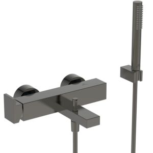 Ideal Standard Extra bath tap BD514A5 308x210x91 mm, surface mounted, with hand shower set, magnetic grey