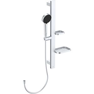 Ideal Standard Set de douche Idealrain BD586SI 600mm, 2 étagères, Argent