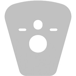 Ideal Standard tapis d&#39;isolation acoustique ProSys R017467 pour l&#39;insert entre le corps céramique et la paroi de montage