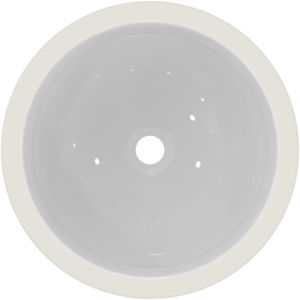 Ideal Standard Unterbau Waschtisch Connect E505401 48 cm, weiss, ohne Hahnloch, mit Überlauf