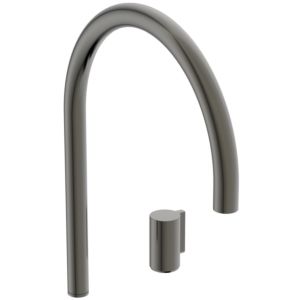 Ideal Standard Solos washbasin mixer A7830A5 high spout, without waste set, magnetic grey