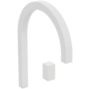 Ideal Standard Solos washbasin mixer A7831AC high spout, without waste set, glossy white