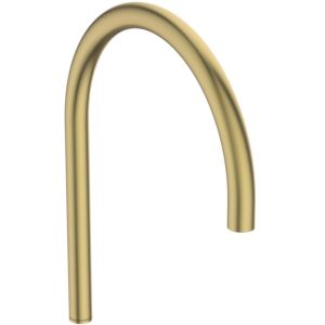 Ideal Standard Solos washbasin mixer A7832A2 touchless, with angle valve thermostat, battery 6 V, brushed gold