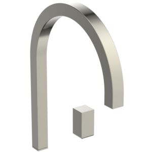 Ideal Standard Solos washbasin mixer A7831GN high spout, without waste set, silver storm