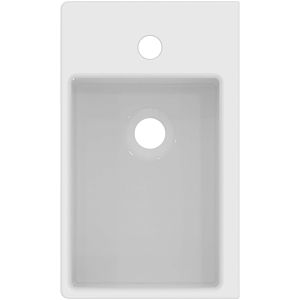 Ideal Standard Strada Handwaschbecken K0817MA 45 x 27 cm, weiss Ideal Plus, Hahnloch links