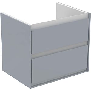 Ideal Standard Connect Air Waschtischunterschrank E0818EQ, hellgrau glänzend/weiss matt, 2 Auszüge