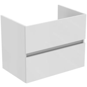 Ideal Standard Eurovit+ meuble sous-vasque R0261WG, 700x440x550mm laqué blanc brillant, 2 coulissants