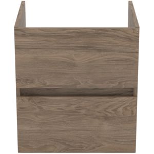 Ideal Standard Eurovit+ meuble sous-vasque R0256Y9, 500x440x550mm noyer flammé, 2 coulissants