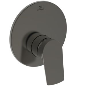 Ideal Standard La Dolce Vita set de montage A7636A5 mitigeur de douche à encastrer, gris magnétique