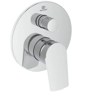 Ideal Standard La Dolce Vita set de finition A7638AA mitigeur de bain à encastrer, sécurité intrinsèque, chromé