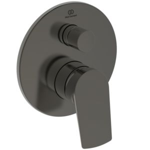 Ideal Standard La Dolce Vita set de montage A7638A5 mitigeur de bain à encastrer, sécurité intrinsèque, gris magnétique