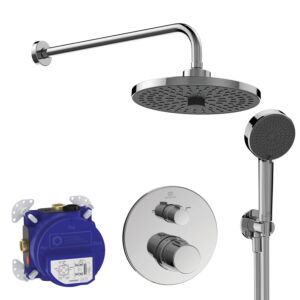Ideal Standard Ceratherm T100 fittings set A7671AA concealed shower thermostat, chrome