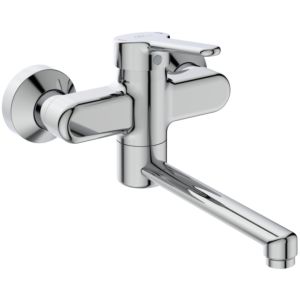 Ideal Standard CeraPlus 2 Wand Waschtischarmatur BC116AA, chrom, Auslauf 200 mm, DN 15, Aufputz