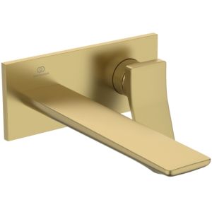 Ideal Standard Conca set de finition A7372A2 fixation murale en saillie, 220 mm, or brossé