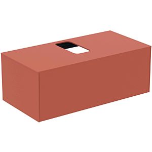 Ideal Standard vasque Conca T3930Y3 avec découpe, coulissant 2000 , 100x50,5x37 cm, centre, laqué mat Sunset