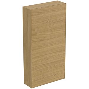 Ideal Standard Conca Ideal Standard cabinet T4107Y6 72x25x140cm, 2 doors, Eiche hell veneer