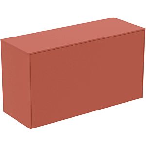 Ideal Standard vasque Conca T4319Y3 sans découpe, coulissant 2000 , 100 x 37 x 55 cm, laqué mat Sunset