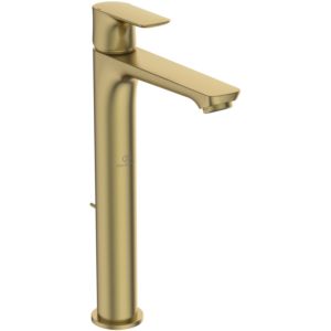 Ideal Standard Connect Air mitigeur lavabo A7025A2 base étendue, projection 150 mm, avec garniture de vidage , or brossé