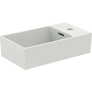 Ideal Standard supplémentaire T3734MA 45x25x15cm, banc de robinetterie à droite, avec trop-plein, trou pour robinet 2000 , blanc Ideal Plus