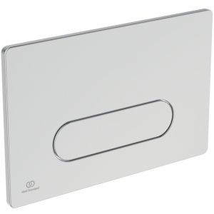 Ideal Standard Oleas WC plaque R0126AA 234x8.5x154mm, mécanique, chrome