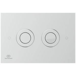 Ideal Standard Septa Pro WC-Betätigungsplatte R0188MY 215x52x145mm, pneumatisch, Stahl gebürstet