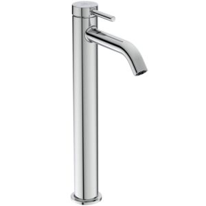 Ideal Standard Ceraline Nuovo washbasin mixer BD960AA projection 135 mm, vertical base, push-open valve, chrome