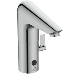 Ideal Standard CeraPlus Sensor-Waschtischarmatur A4154AA Netzbetrieb 230 V, mit Mischung, verchromt