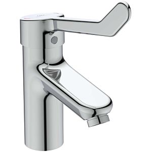 Ideal Standard CeraPlus 2 Waschtischarmatur BC097AA, chrom, mit Metallablauf, mit Klinikhebel