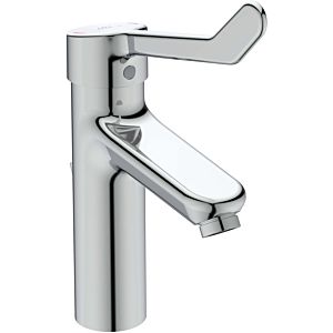 Ideal Standard CeraPlus 2 Grande Waschtischarmatur BC105AA, chrom, mit Metallablauf, mit Klinikhebel