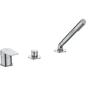 Ideal Standard Tonic II Wannenrandarmatur A6349AA Wannenrand Montage, ohne Wanneneinlauf, chrom