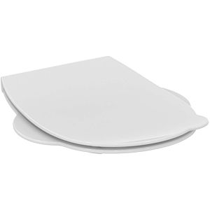 Ideal Standard Contour 21 WC seat S453301 hinges Stainless Steel , white