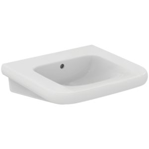 Ideal Standard Contour 21+ washbasin E3618HY without Hahnloh, with overflow, 600x555x175 mm, white SmartGuard+