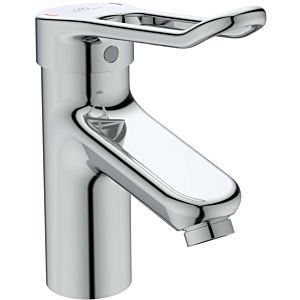 Ideal Standard CeraPlus 2 Waschtischarmatur BC095AA, chrom, mit Metallablauf, mit Bügelhebel