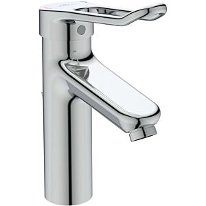 Ideal Standard CeraPlus 2 Grande Waschtischarmatur BC103AA, chrom, mit Metallablauf, mit Bügelgriff