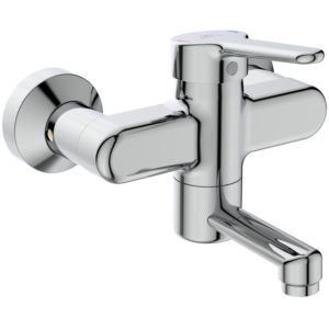 Ideal Standard CeraPlus 2 Wand Waschtischarmatur BC110AA, chrom, Auslauf 100 mm, Aufputz