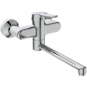 Ideal Standard CeraPlus 2 Wand Waschtischarmatur BC113AA, chrom, Auslauf 250 mm, DN 15, Aufputz