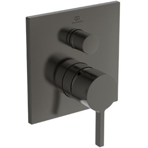 Ideal Standard Joy Neo trim kit A7623A5 for single-lever bath mixer, intrinsically safe, Magnetic Grey