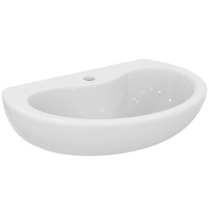 Ideal Standard Contour 21 S266401 avec trou pour robinet, sans trop-plein, 60 x 41,5 cm, blanc