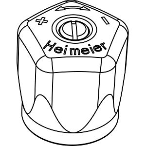 Heimeier match0 0122-02.327 pour DN 10-32 (3/8 2000 2000 / 4 &quot;), série de 1988