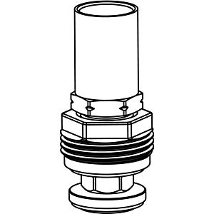 Heimeier Sonderoberteil 9304-03.300 für Multibox 4 RTL, umgekehrt Flussrichtung