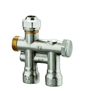 Heimeier single Heimeier valve 50601100 DN 15, for lower single point connection