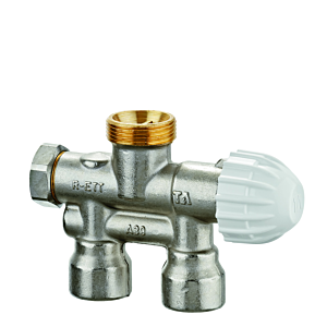 Heimeier single- Heimeier valve 50685005 M 28x1.5, G 2000 / 2 IG, for lower one-point connection