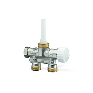 Heimeier single- Heimeier valve 50670005 M 26 x 2000 , 5, AG FPL, for lower one-point connection