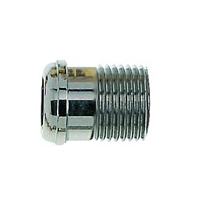 Heimeier nipple 0121-02.010 R 2000 / 2, conical sealing, nickel-plated brass